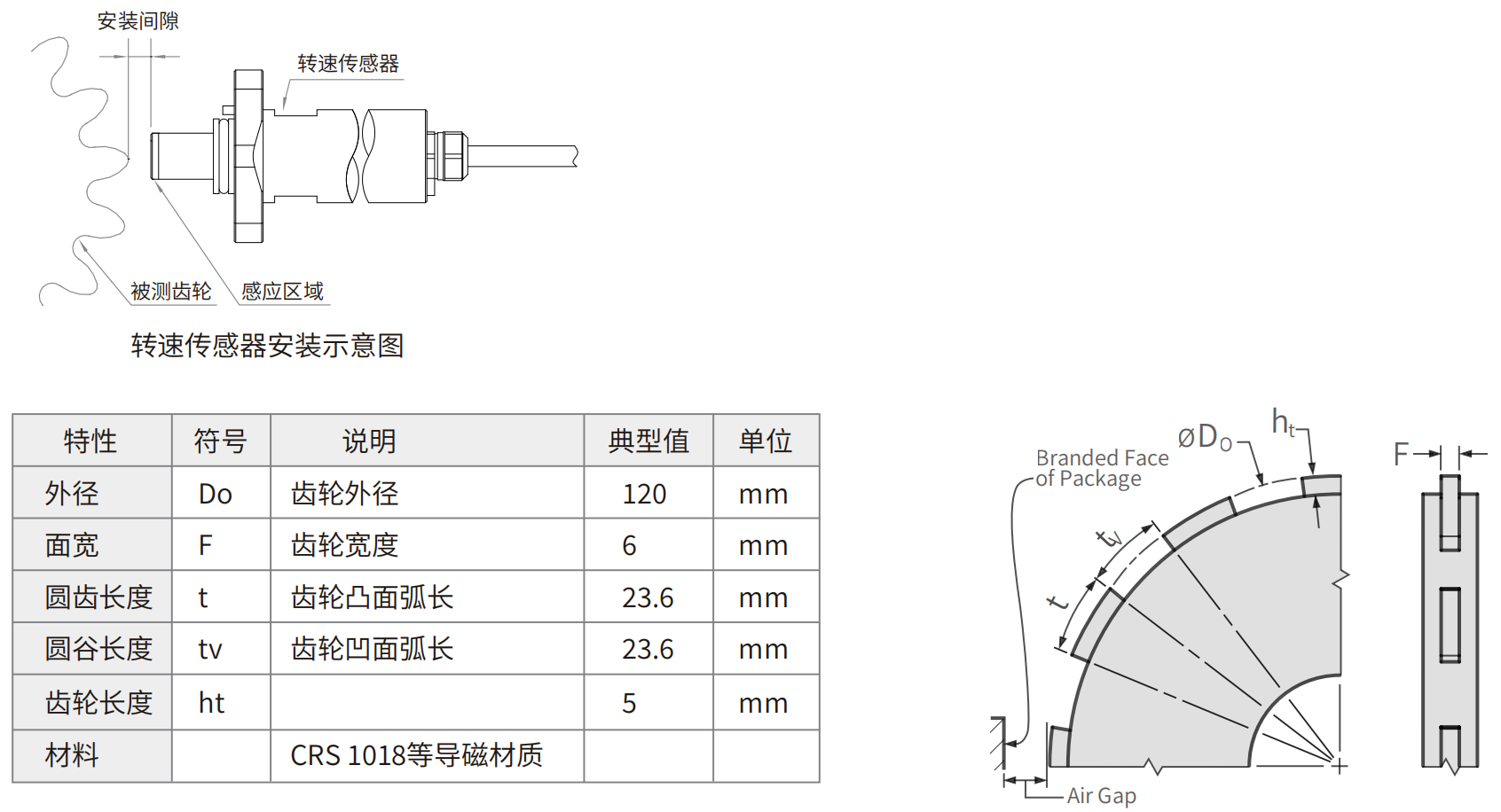 轉速傳感器 閥芯位置傳感器 閥芯位移傳感器